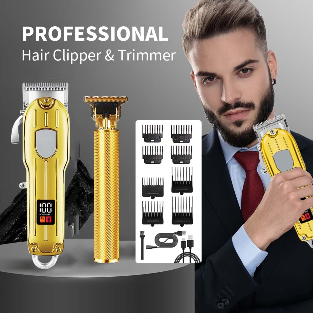 Men'S Grooming Guide - مجموعة ماكينة حلاقة كهربائية 2 في