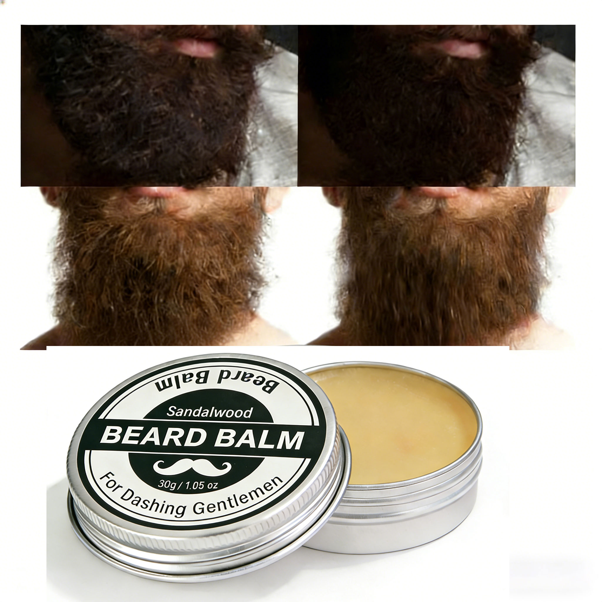 Men'S Grooming Wax - شمع اللحية القوي التثبيت 30 جرام،