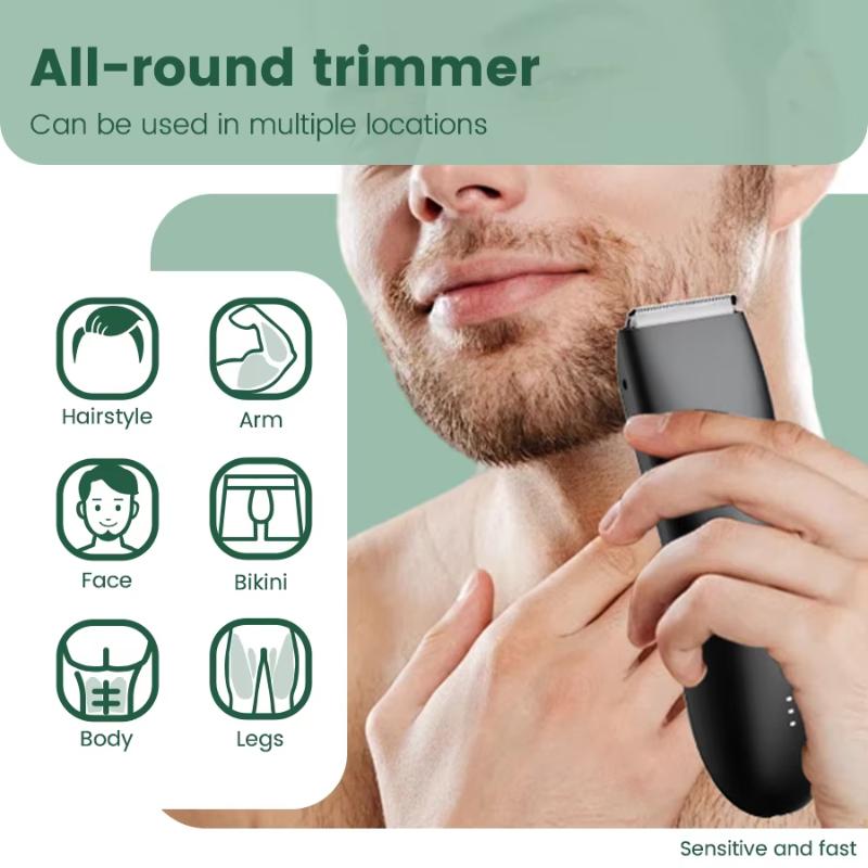 ماكينة تشذيب شعر الجسم الكهربا - مراجعة Men'S Grooming Guide وسعره