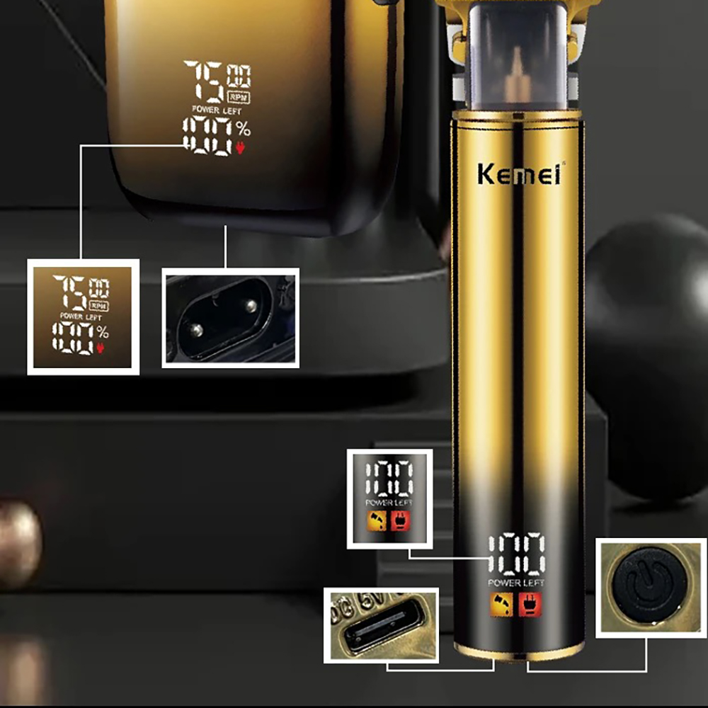 Kemei الشعر المتقلب الحلاقة ال - مراجعة Men'S Grooming Products وسعره