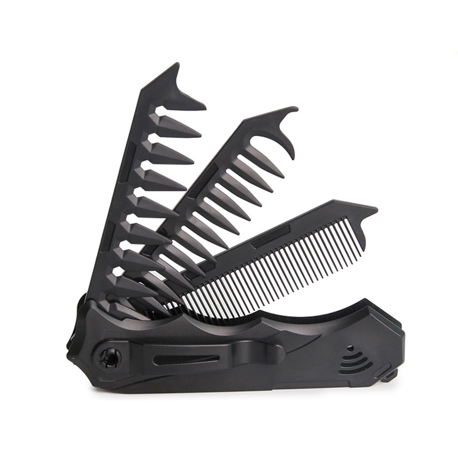 مشط مزدوج الأسنان قابل للطي لل - مراجعة Men'S Grooming Products وسعره