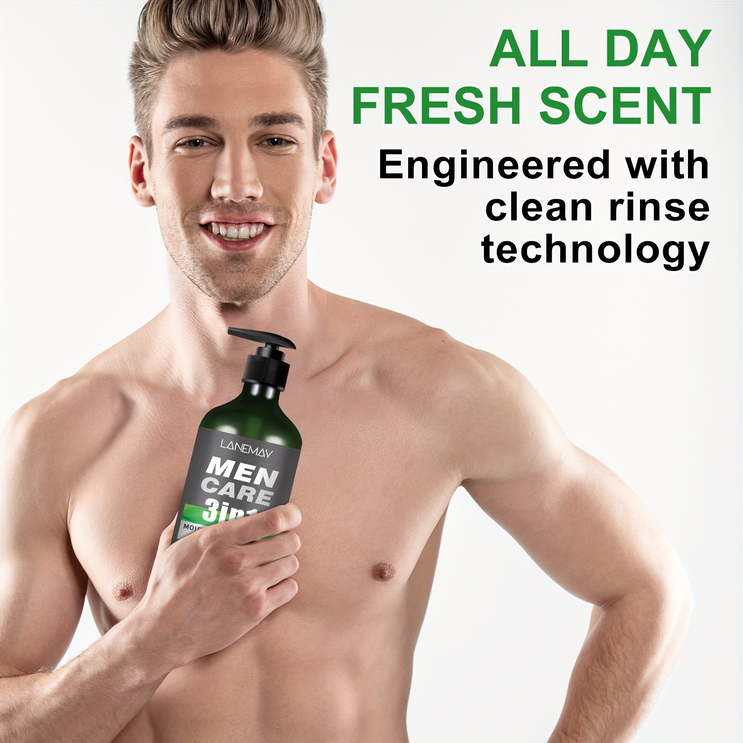 غسول الجسم والشعر والوجه 3 في  - مراجعة Men'S Grooming Gel وسعره