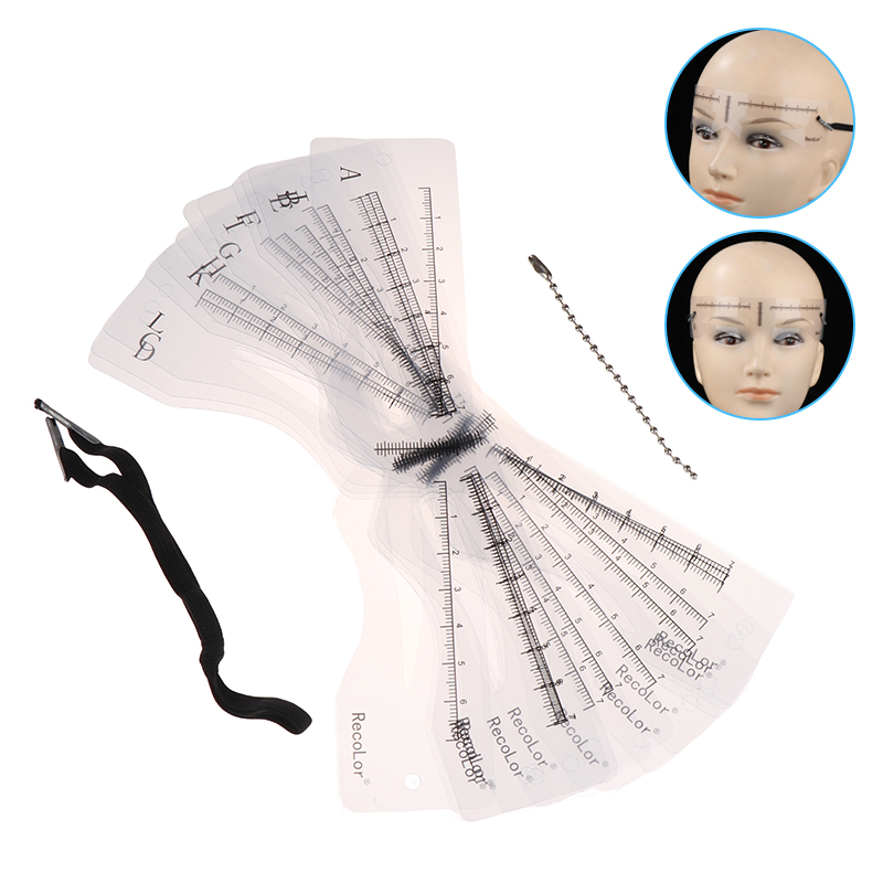 12 قطعة الحاجب Stencil مجموعة  - مراجعة Men'S Grooming Guide وسعره