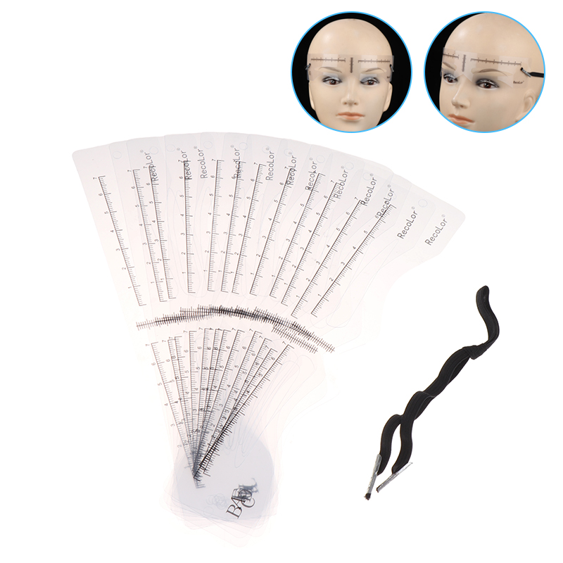 12 قطعة الحاجب Stencil مجموعة  - مراجعة Men'S Grooming Guide وسعره