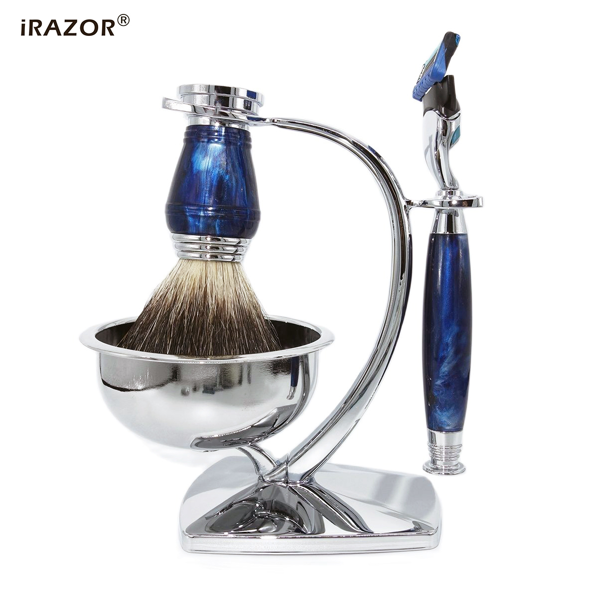 طقم حلاقة فاخر للرجال من iRAZO - مراجعة Men'S Grooming Set Gift وسعره